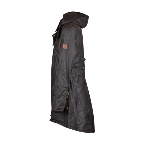 OB Voksjakke Olivia Brun 3 side Vokset jakke Olivia