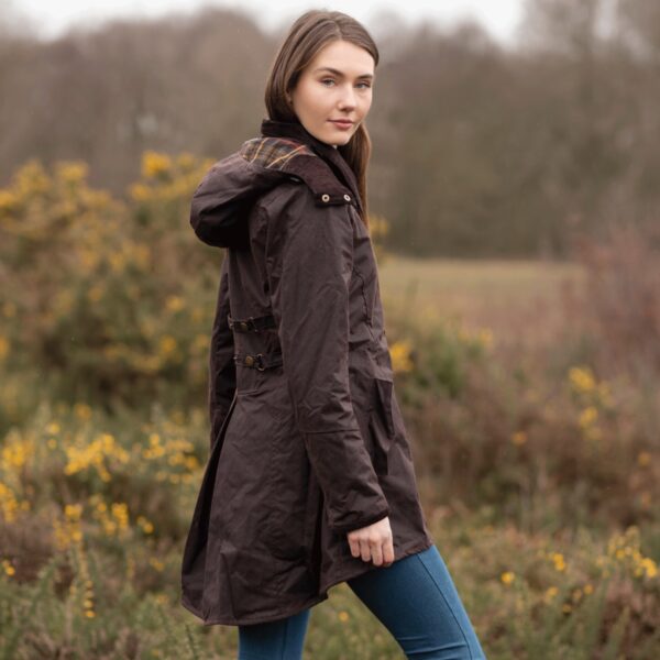 OB Voksjakke Olivia Brun 5 Vokset jakke Olivia