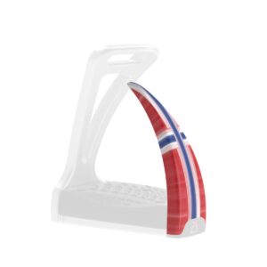 SR Stigbøyledeksler Flagg Norge Stigbøyledeksler Flagg