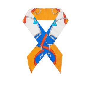 Safe Riding Silk Twilly