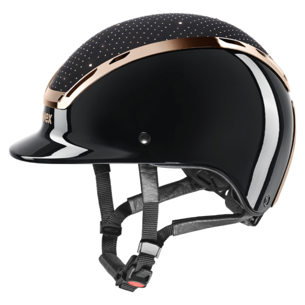 Uvex Exxeed Glow Ridehjelm Rose 1 Uvex Exxeed Glow Ridehjelm