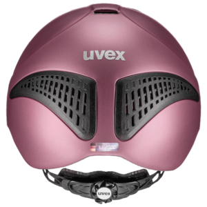 Uvex Exxential II Ridehjelm Burgundy Back