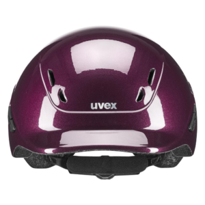 Uvex Kidoxx Flower Ridehjelm Burgundy 2