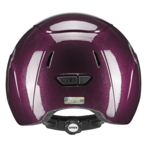 Uvex Kidoxx Flower Ridehjelm Burgundy 4