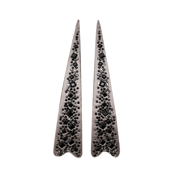 Luxury Clip Stigbøyledeksler Black Waterfall Luxury Clip Stigbøyledeksler