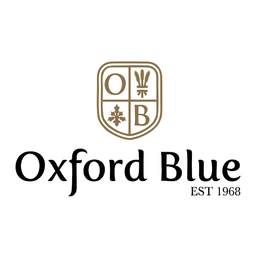 Oxford Blue Merkevarelogo Side