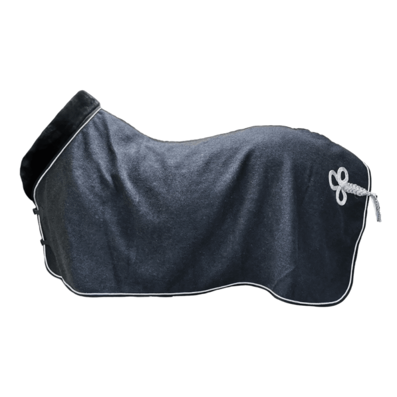 Ull dekken mørke grå 1 Santa Cruz Ulldekken