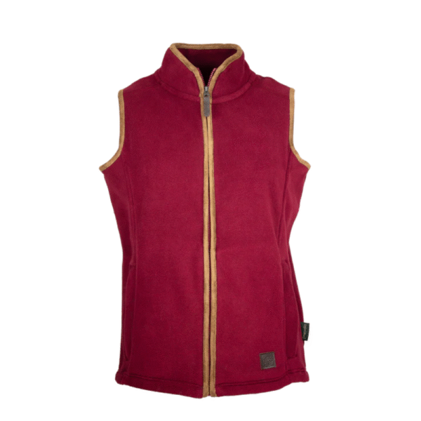 Oxford Blue Dame Fleece Vest