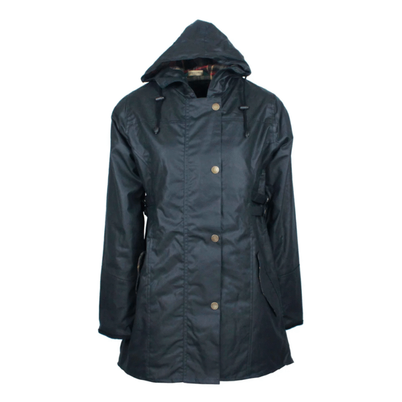 Katrina Wax Hettejakke Navy Oxford Blue Katrina Wax Hettejakke