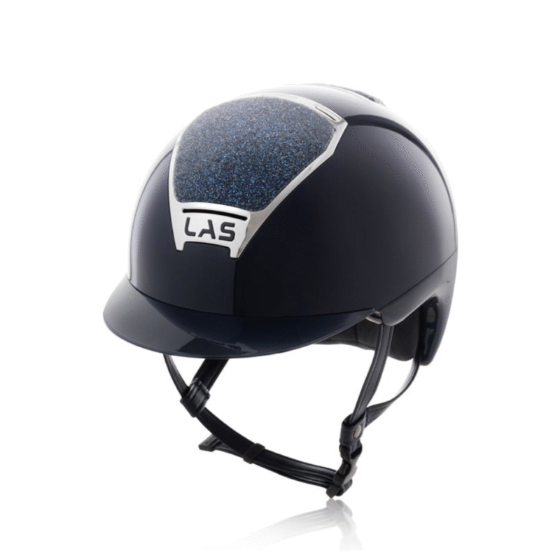 Opera Crystal Glossy Ridehjelm Marine-Blue 1 Las Opera Crystal Glossy Ridehjelm