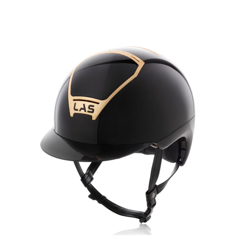 Las Opera Frame Gold Ridehjelm