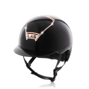 Las Opera Metal Frame Crystal Glossy Ridehjelm