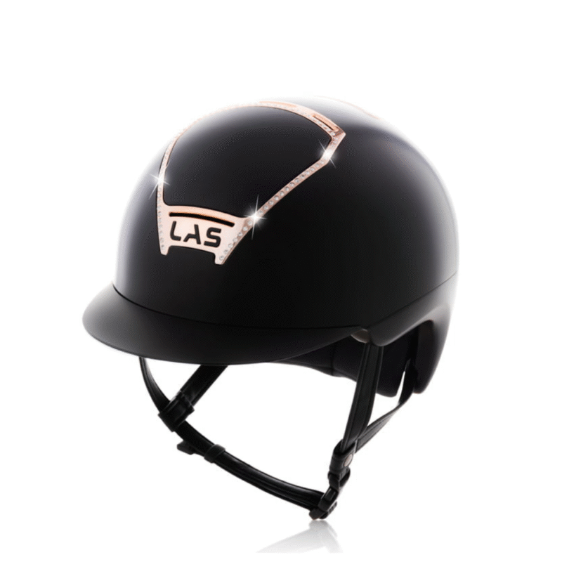 Opera Metal Frame Crystal Matt Ridehjelm Svart Rose 1 Las Opera Metal Frame Crystal Matt Ridehjelm