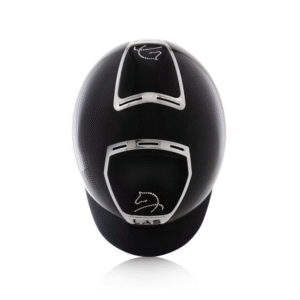 Opera Cavallino Glossy Ridehjelm Svart 2