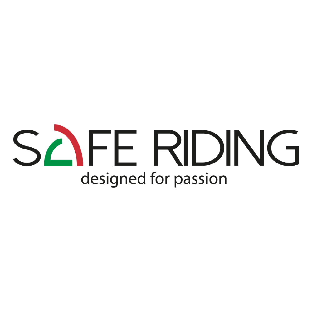 Mork Merkevarelogo Safe Riding