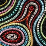 Farge Optical Rainbow Luxury Stigbøyleklips