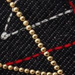 Farge Striped Jeans Luxury Stigbøyleklips