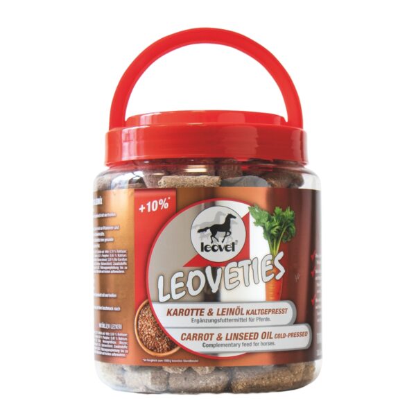 Leovet Leoveties med gulrot og kaldpresset linolje